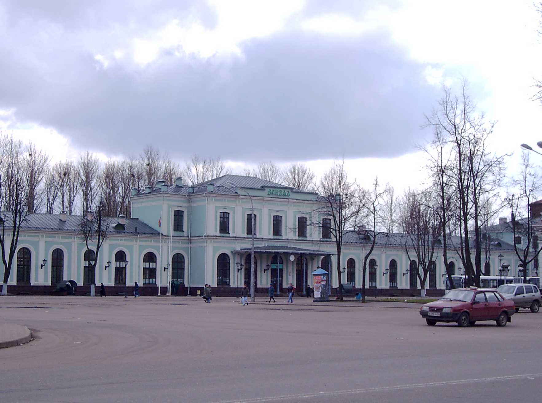 Вокзал Пскова.... Прибытие...